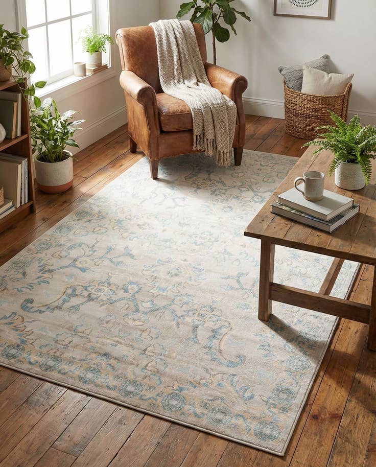 Detail image of 5' x 8' Victoria Rug