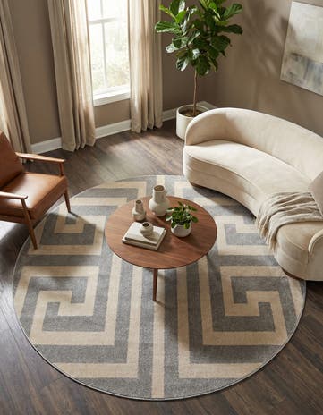 7' 10 x 7' 10 Hera Round Rug
