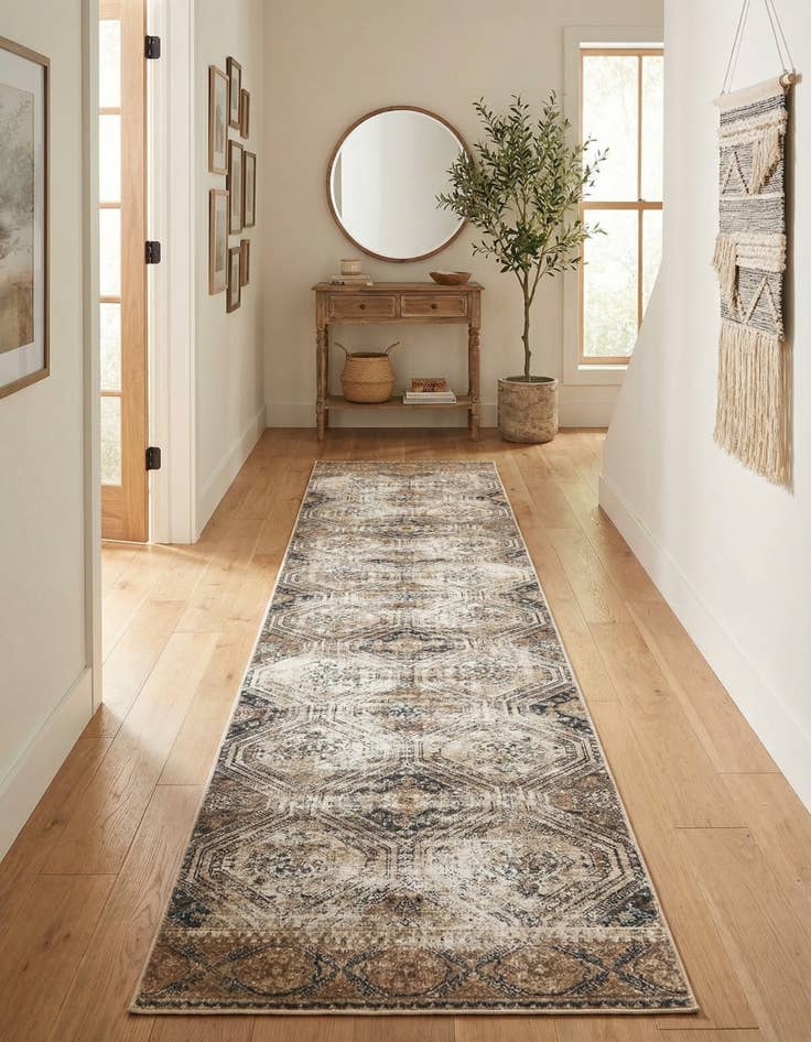Detail image of 3' x 13' Villa Runner Rug