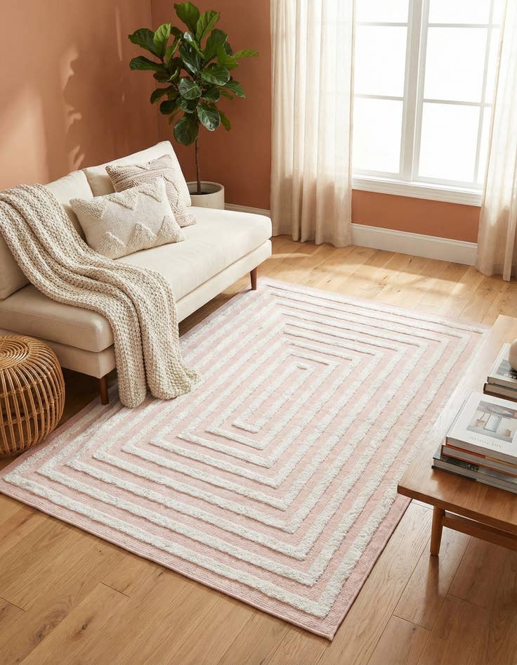 Detail image of 5' 3 x 8' Sabrina Soto Casa Toluca Rug