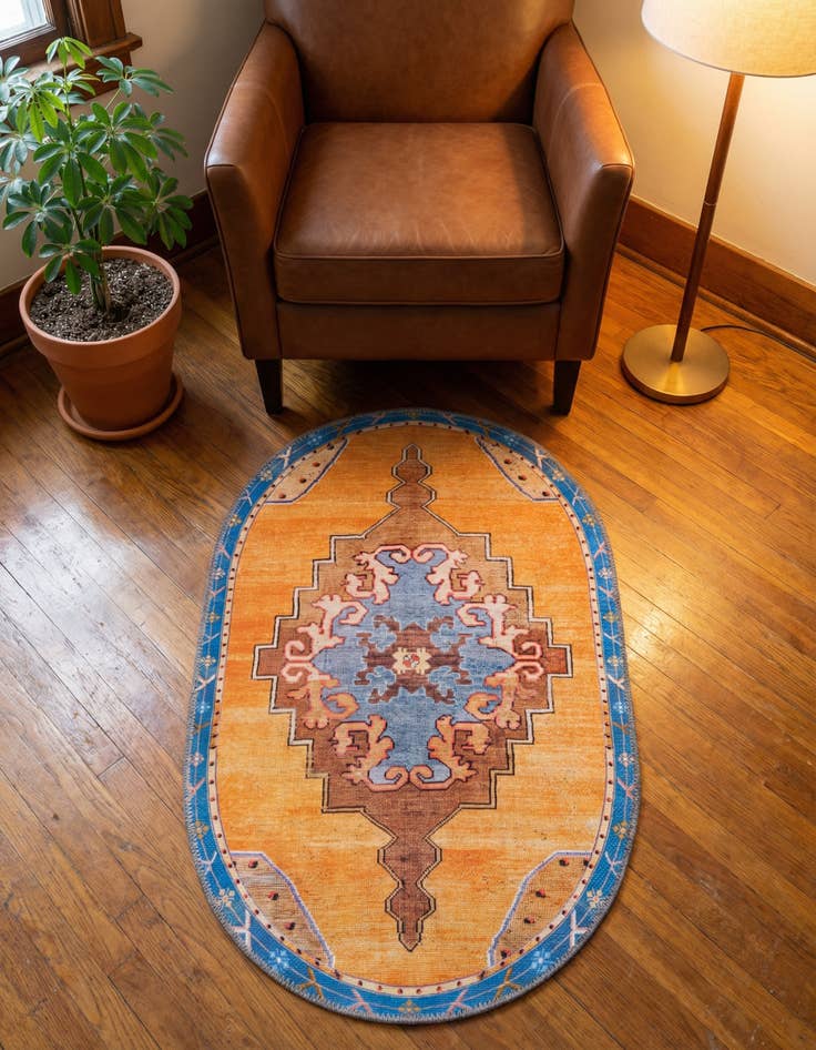 Detail image of 2' x 3' Timeless Oval Rug