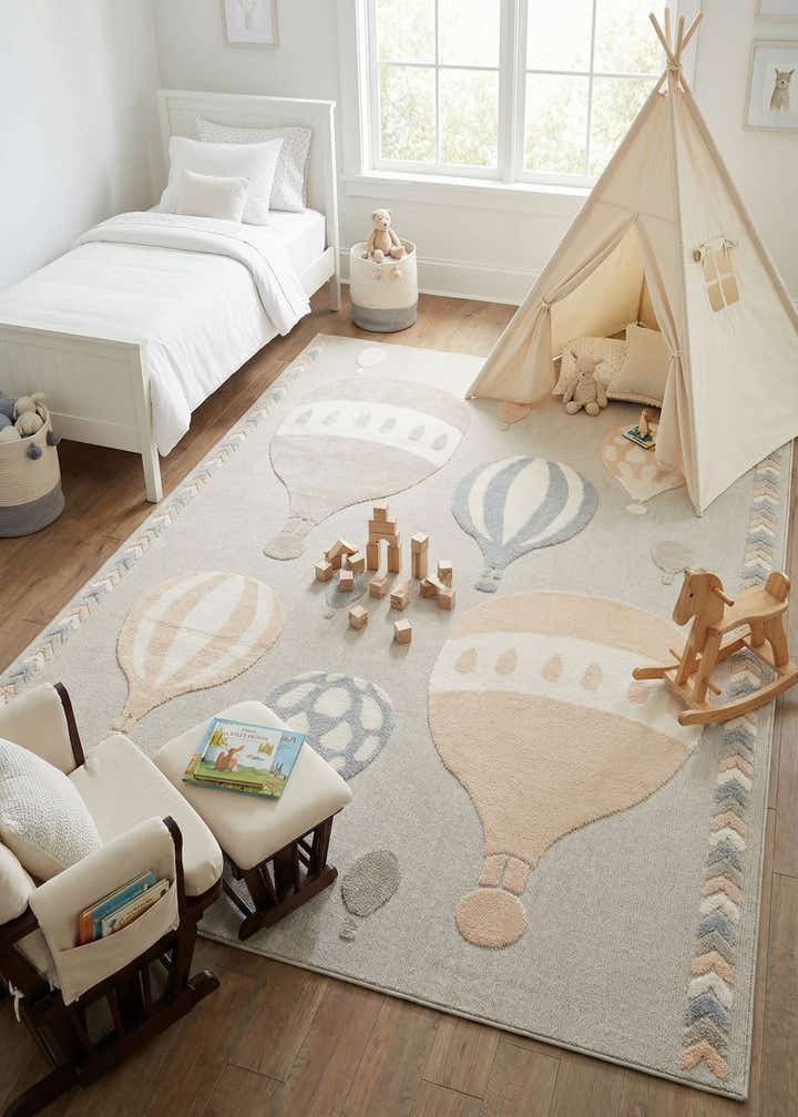 9' x 12' Whimsy Kids Rug
