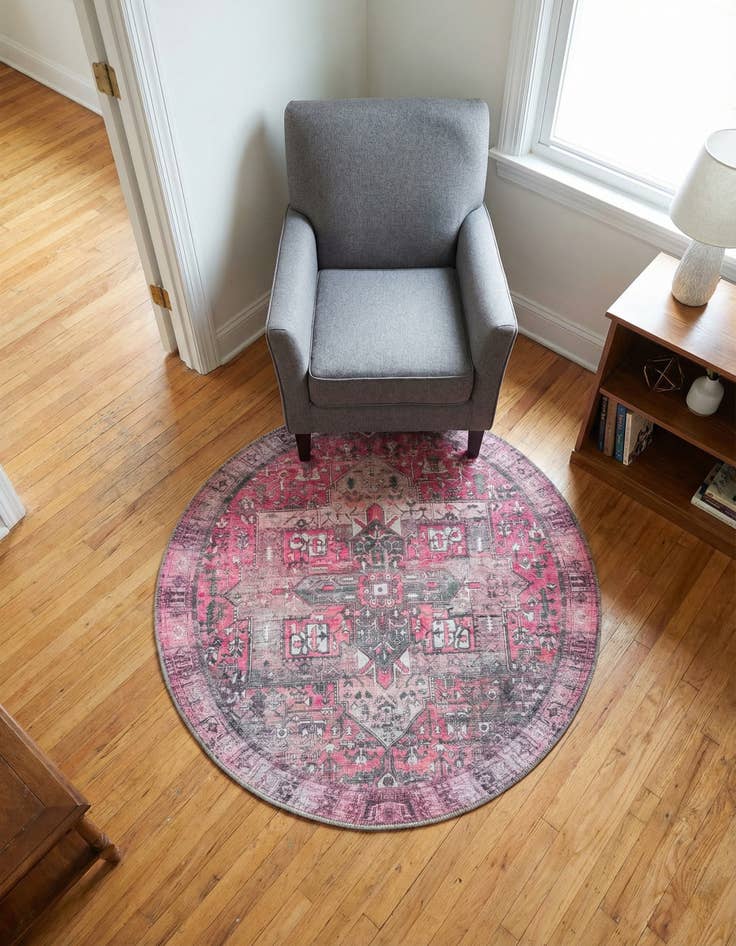 Detail image of 3' 6 x 3' 6 Timeless Round Rug