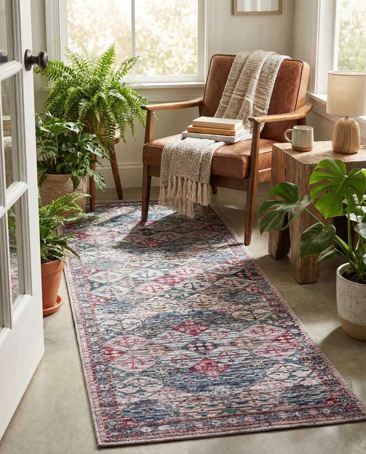 2' x 5' Washable Mangata Runner Rug