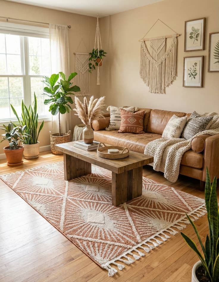 Detail image of 4' x 6' Boho Rug