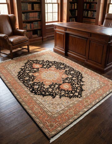 5' 1 x 6' 4 Tabriz Rug