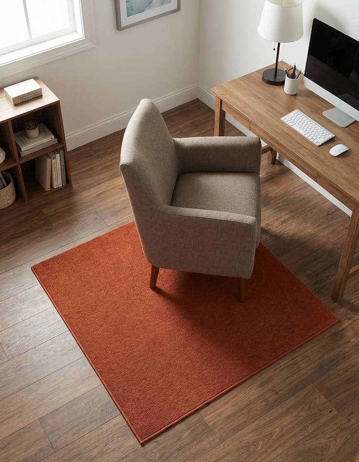 Detail image of 3' 3 x 3' 3 Everyday Solid Square Rug