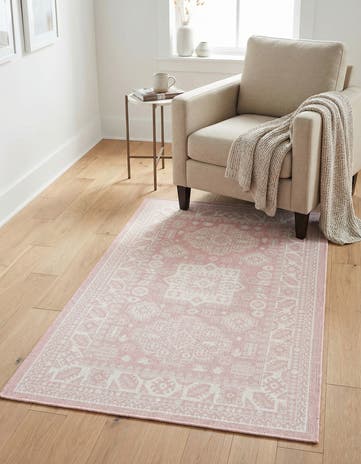 3' x 5' 3 Easy-Clean Aztec Indoor / Outdoor Rug