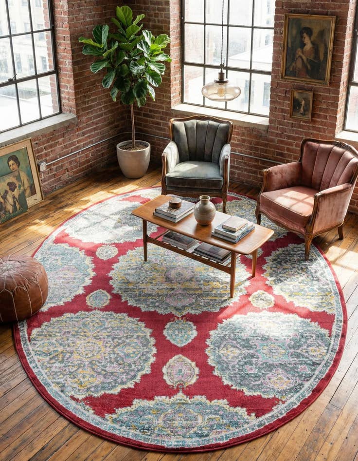 Detail image of 8' 2 x 10' Paragon Oval Rug