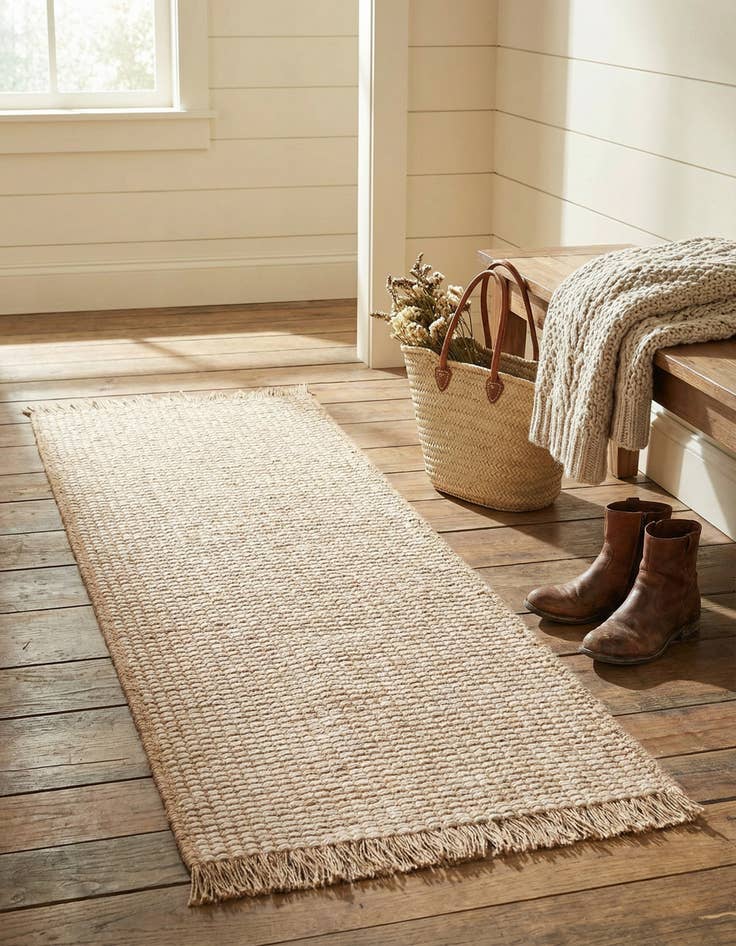 Detail image of 2' x 6' 1 Cottage Farm Runner Rug