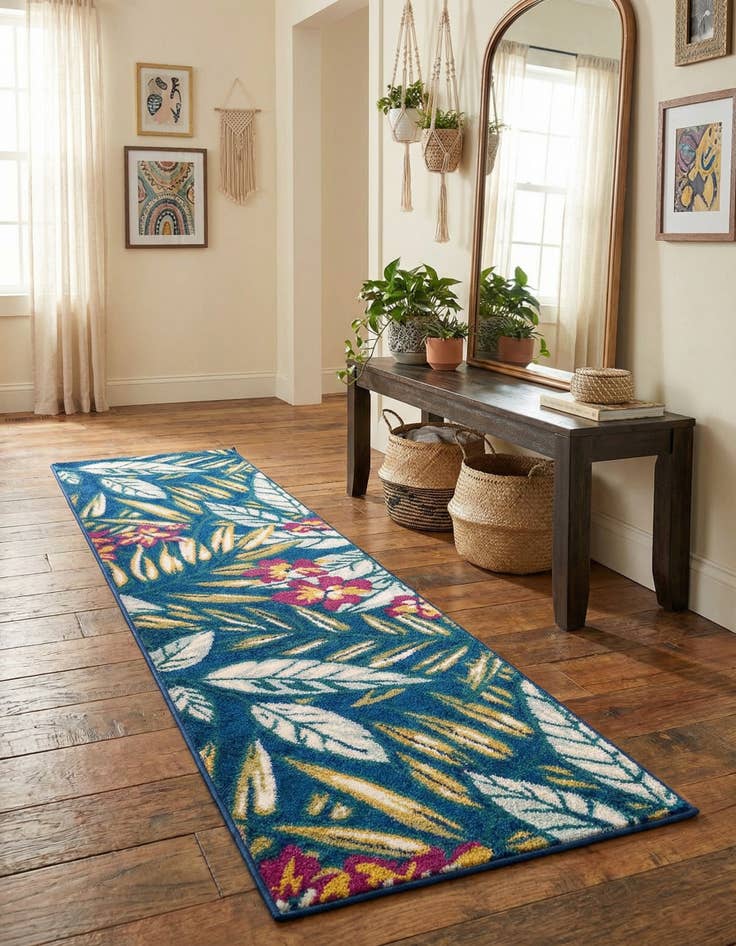Detail image of 2' x 8' Bloom Runner Rug