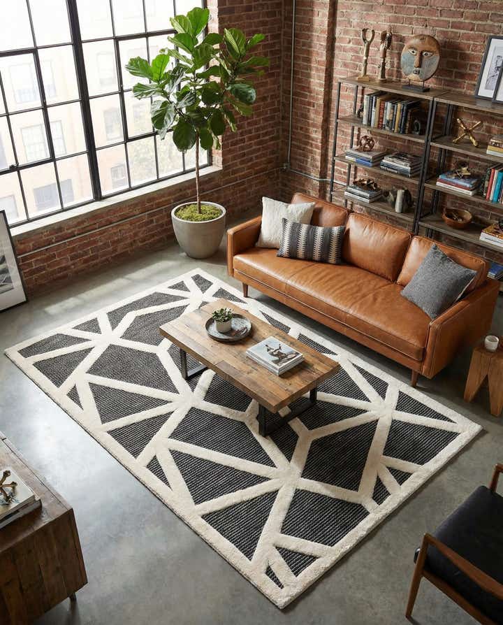 5' 3 x 8' Prismatic Rug