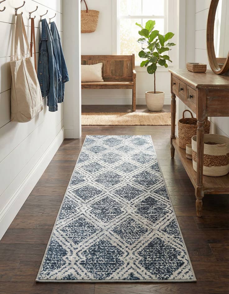 Detail image of 2' x 6' Kamala Washable Runner Rug