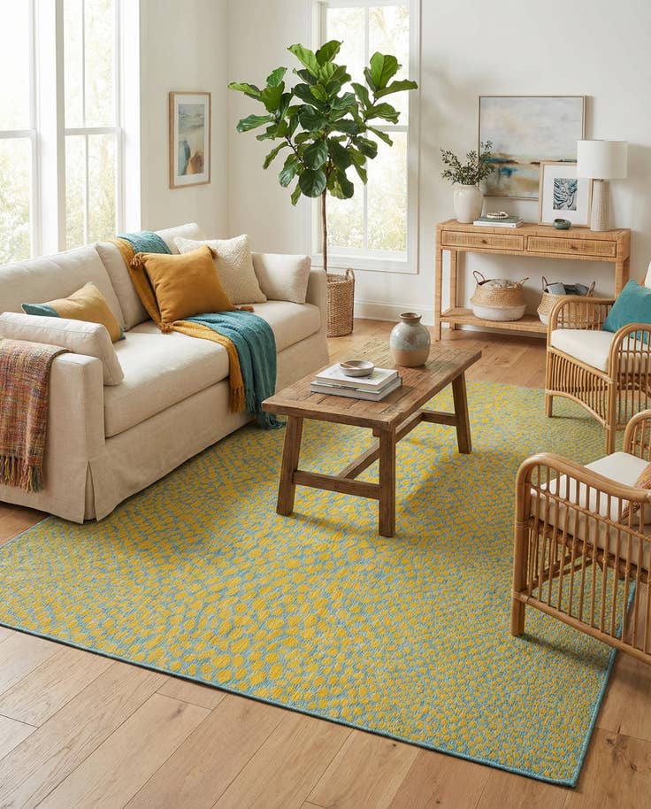 Detail image of 9' x 12' Easy-Clean Jill Zarin Cape Town Indoor / Outdoor Rug