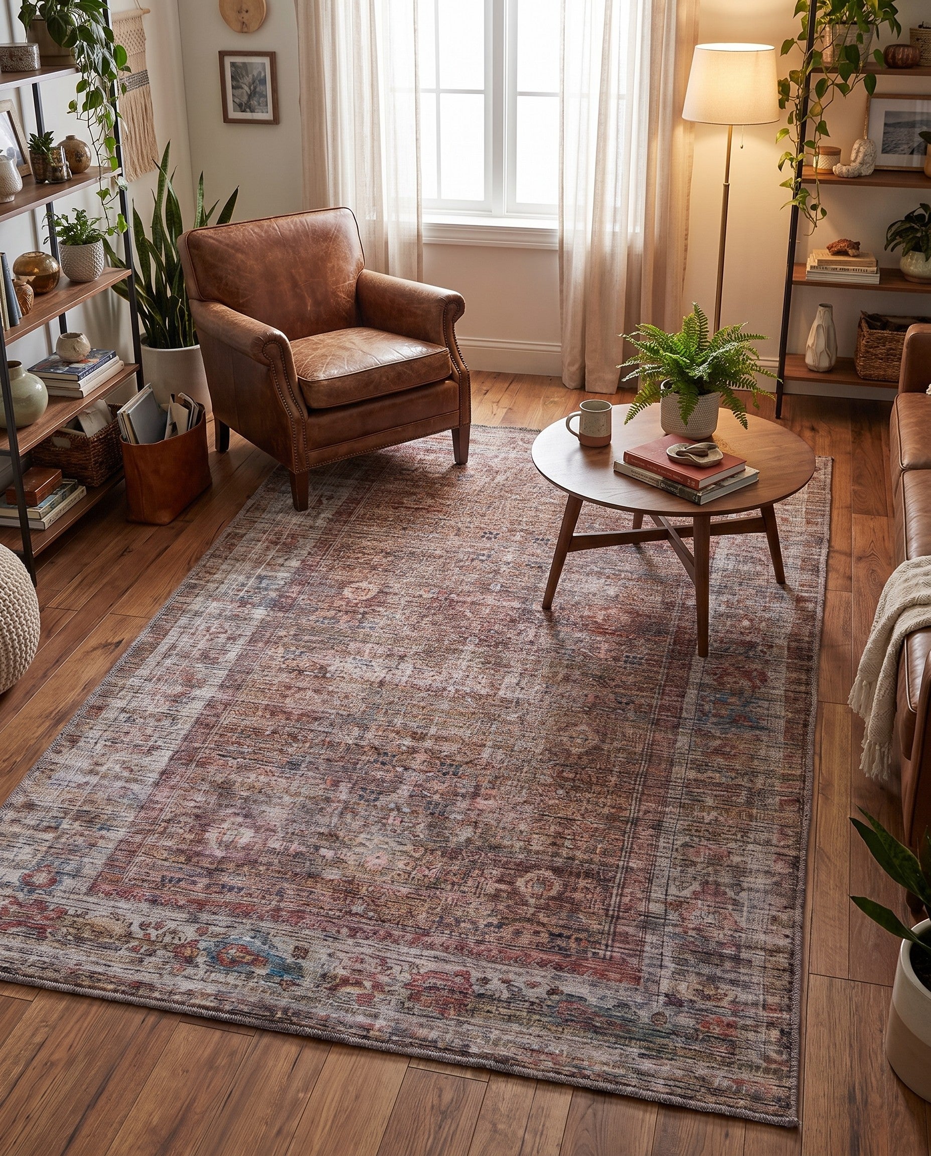 4' x 6' Washable Nostalgia Rug