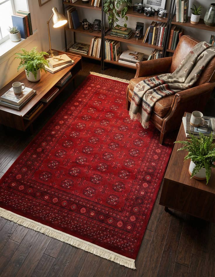 Detail image of 4' x 6' Bokhara Rug