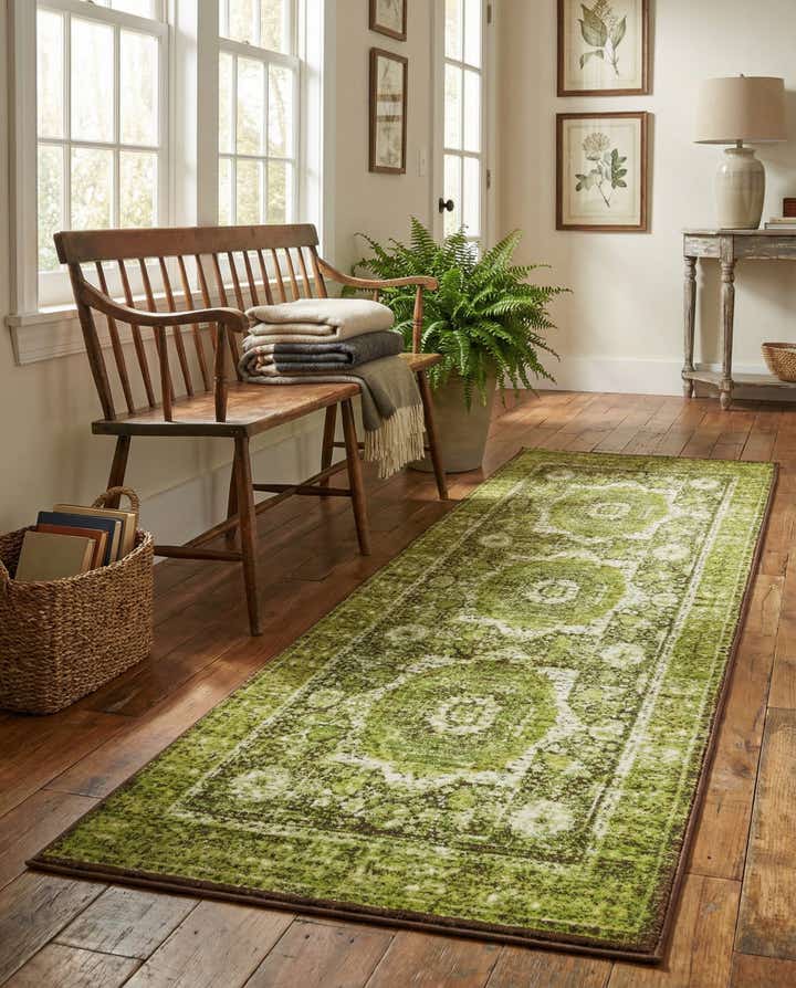 3' x 9' 10 Ankara Runner Rug