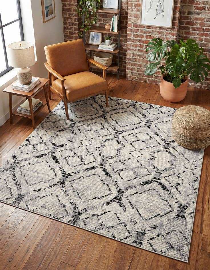 Detail image of 6' x 6' Tucson Square Rug