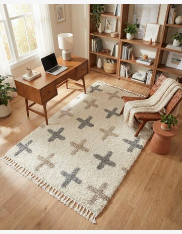 5' x 8' Athena Shag Rug