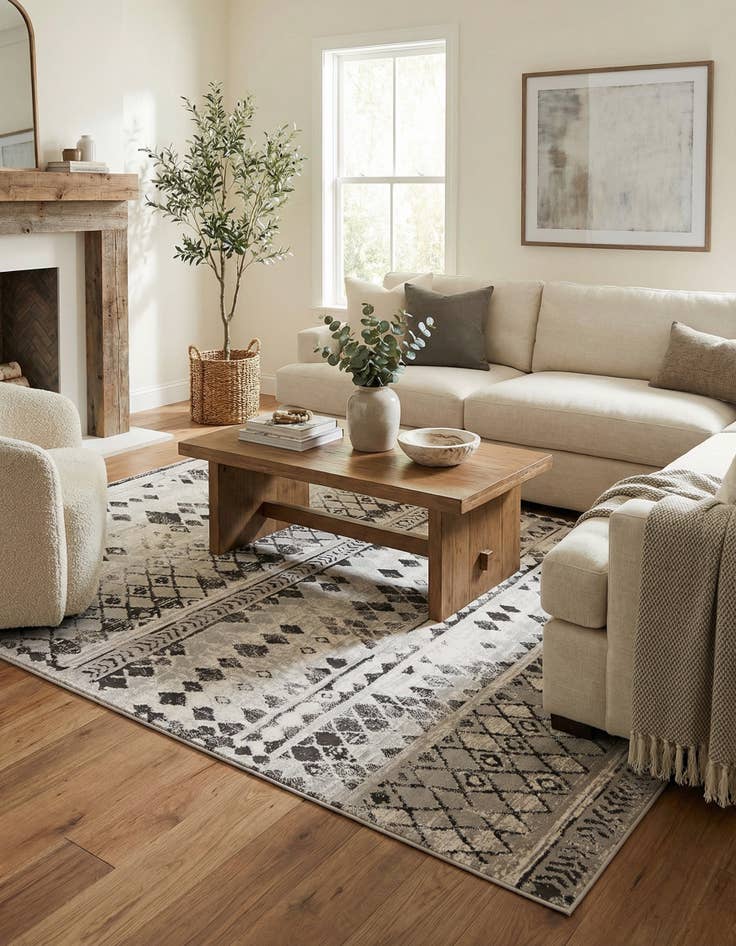 Detail image of 8' x 11' Leipzig Rug