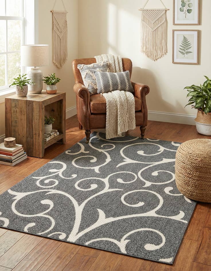 Detail image of 4' 2 x 6' Georgia Rug