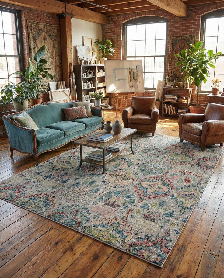 Detail image of 10' x 13' Charleston Rug