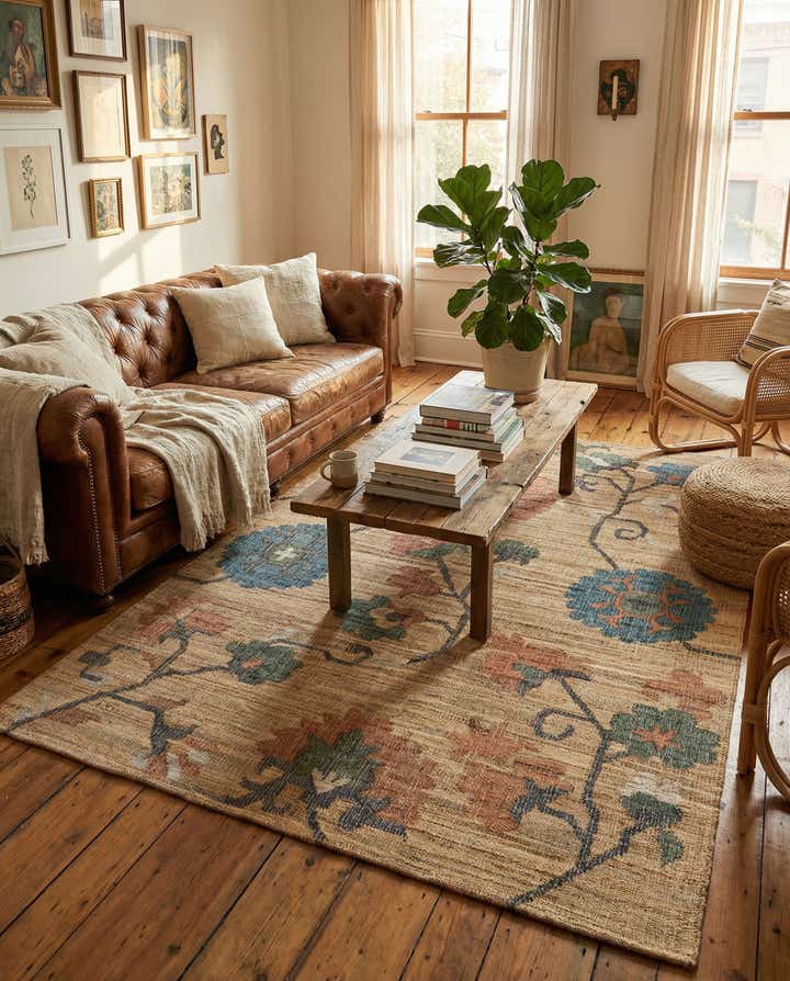 7' 10 x 10' Hand Woven Kala Handwoven Jute Rug