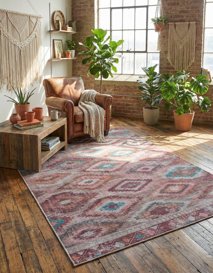 Detail image of 7' 3 x 10'  Washable Sisu Rug