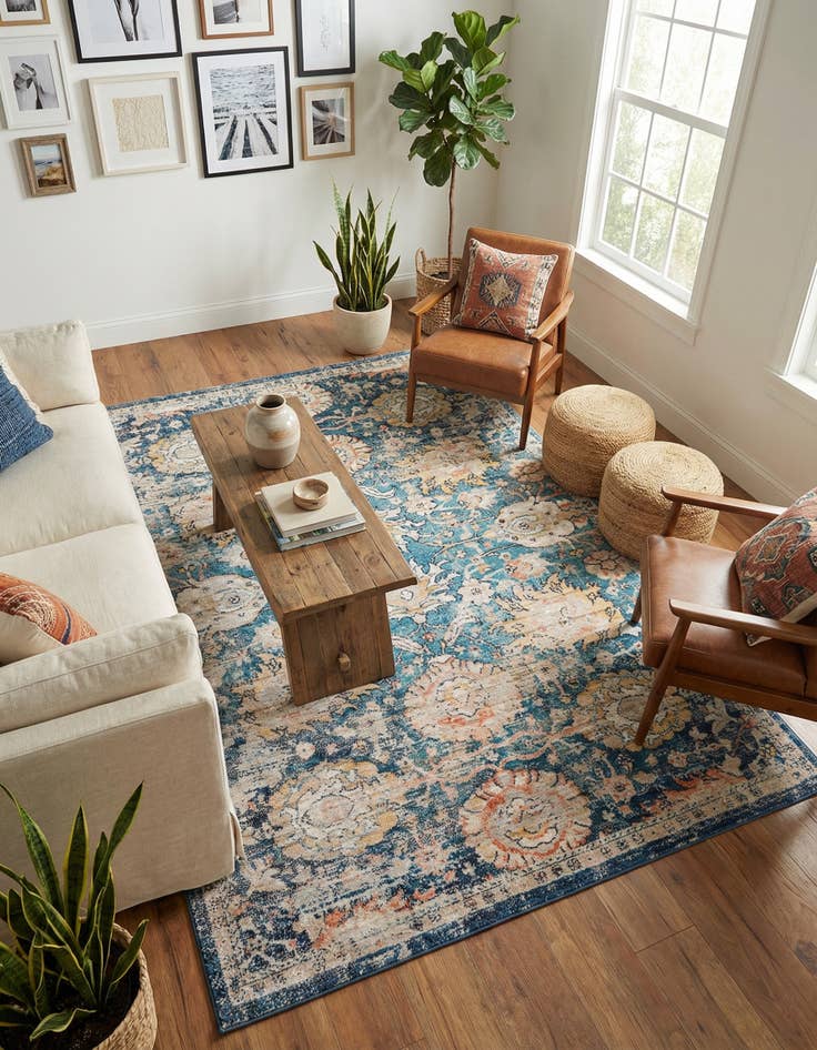 Detail image of 5' 3 x 8' Lola Rug