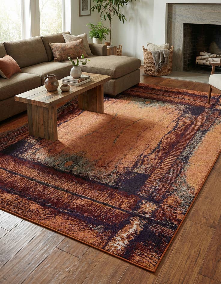 Detail image of 8' x 11' Washable Hyacinth Rug