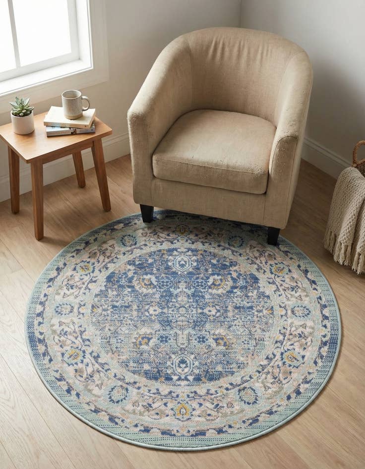Detail image of 3' 3 x 3' 3 Whitney Round Rug