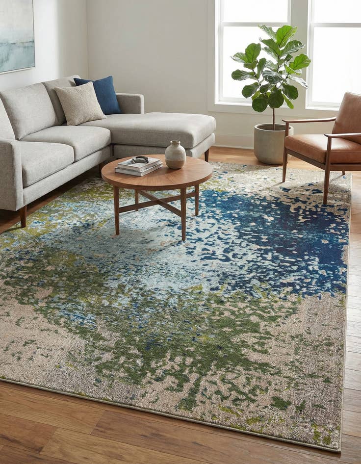 Detail image of 9' x 12' 2  Washable Casablanca Rug