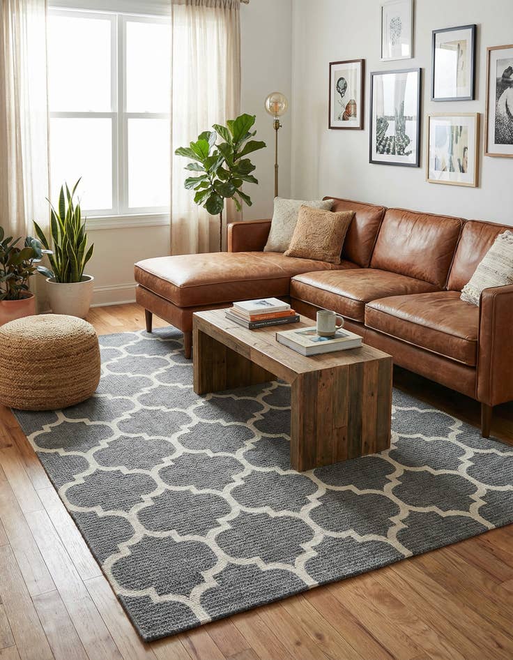 Detail image of 6' 4 x 9' Georgia Rug