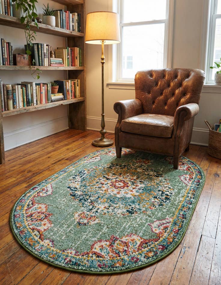 Detail image of 3' x 5' 3 Madeline Oval Rug