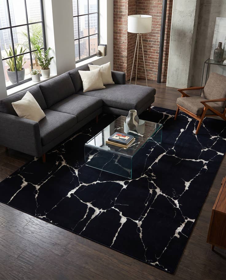 Detail image of 7' 10 x 10' Vogue Geo Rug