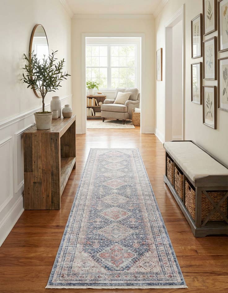 Detail image of 2' 7 x 13' Noble Runner Rug