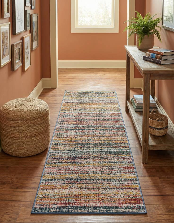 Detail image of 2' 2 x 6' Gemstone Runner Rug