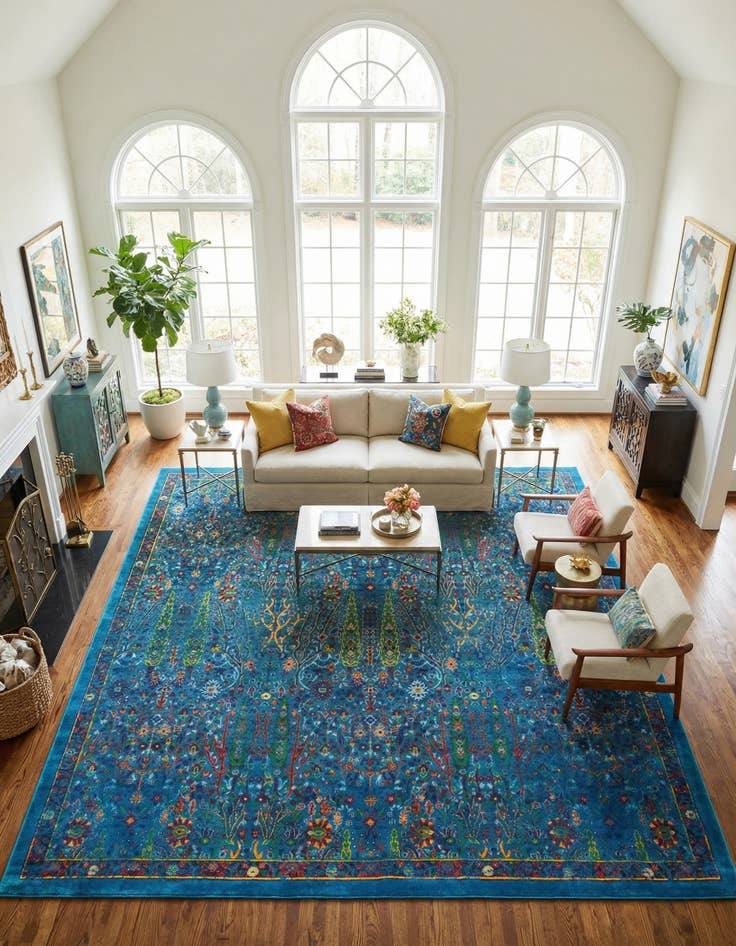 Detail image of 10' x 10' Calypso Square Rug