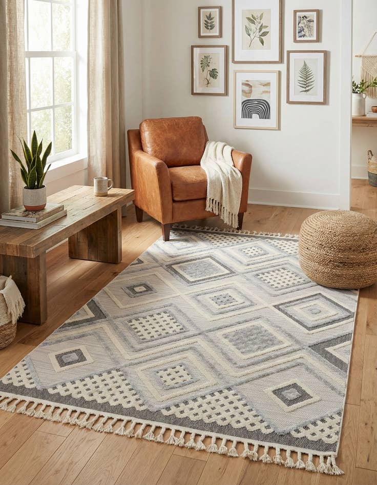 Detail image of 5' 3 x 8' Arlo Rug