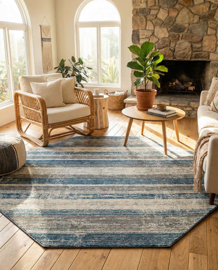 7' 10 x 7' 10 Finsbury Octagon Rug