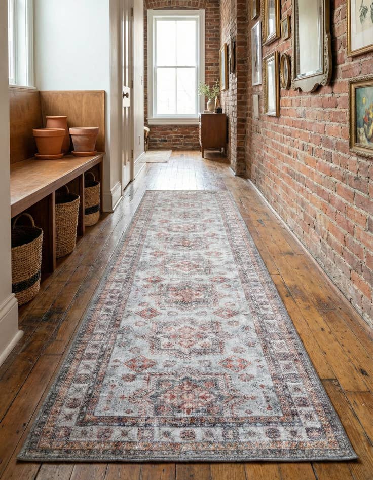 Detail image of 2' 7 x 12' Timeless Runner Rug