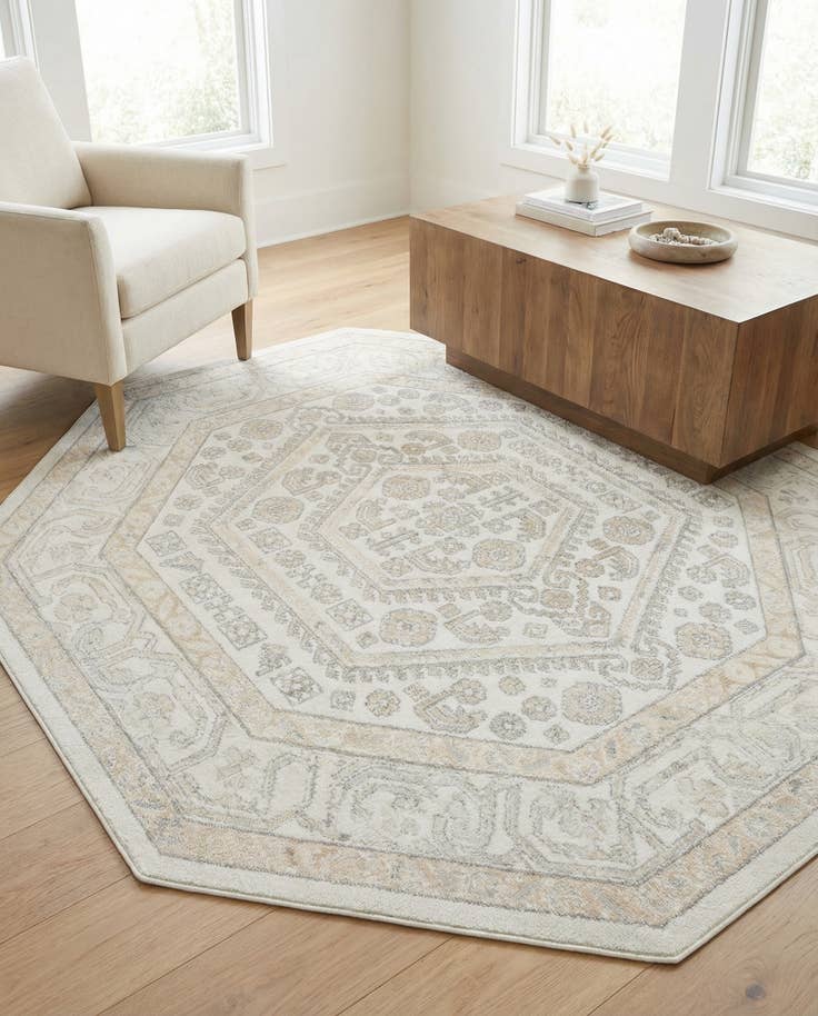Detail image of 7' x 7' Aurelia Octagon Rug