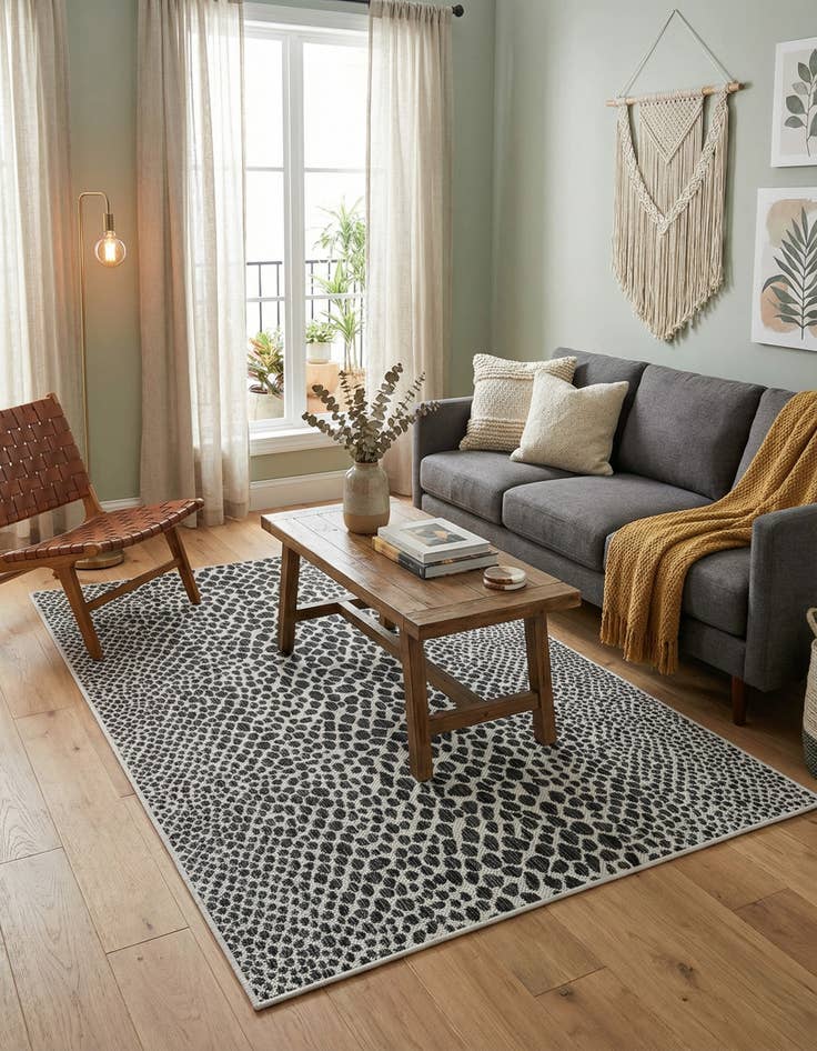 Detail image of 4' x 6' Easy-Clean Jill Zarin Cape Town Indoor / Outdoor Rug
