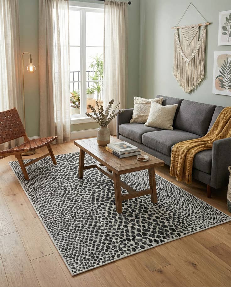 Detail image of 4' x 6' Easy-Clean Jill Zarin Cape Town Indoor / Outdoor Rug