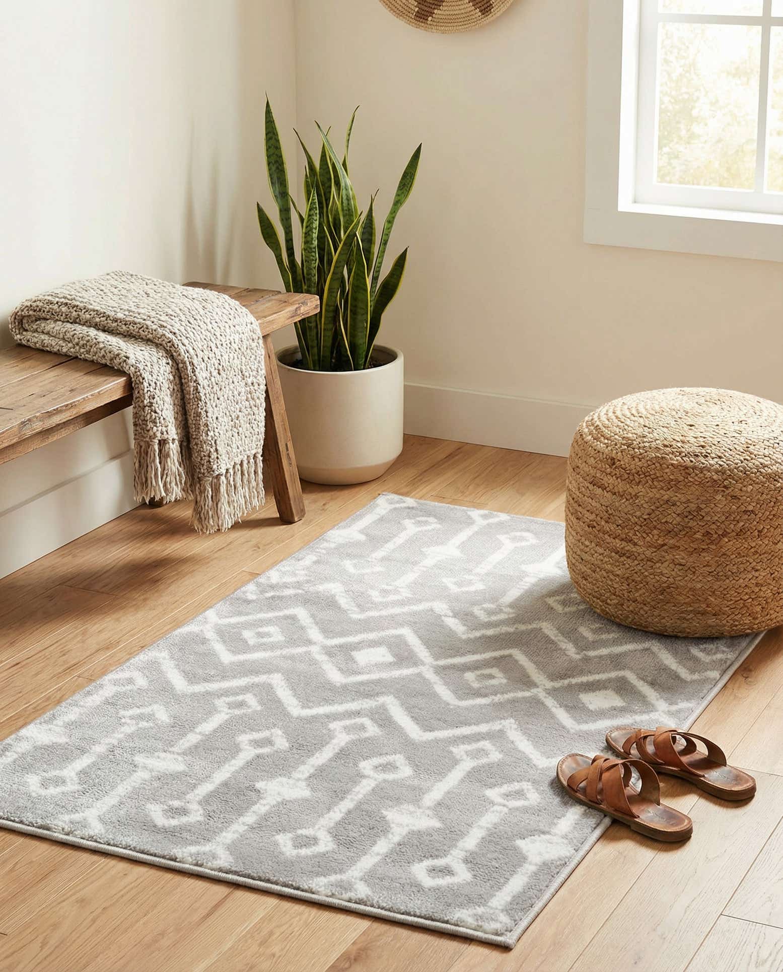 2' x 3' Kasbah Trellis Rug