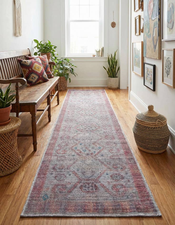 Detail image of 2' x 10' Washable Sisu Runner Rug