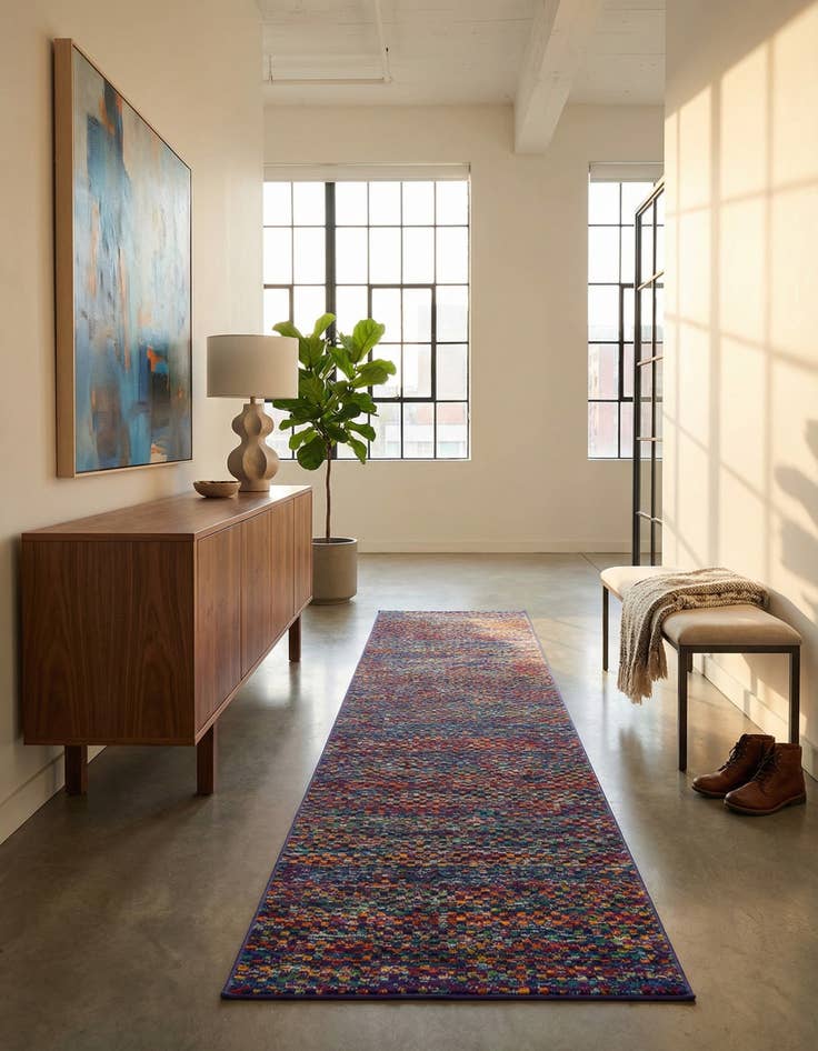 Detail image of 2' 7 x 12' Calypso Runner Rug