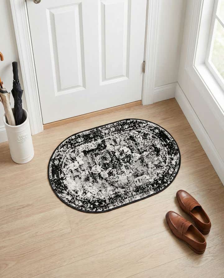 2' x 3' 1 Monte Carlo Oval Rug