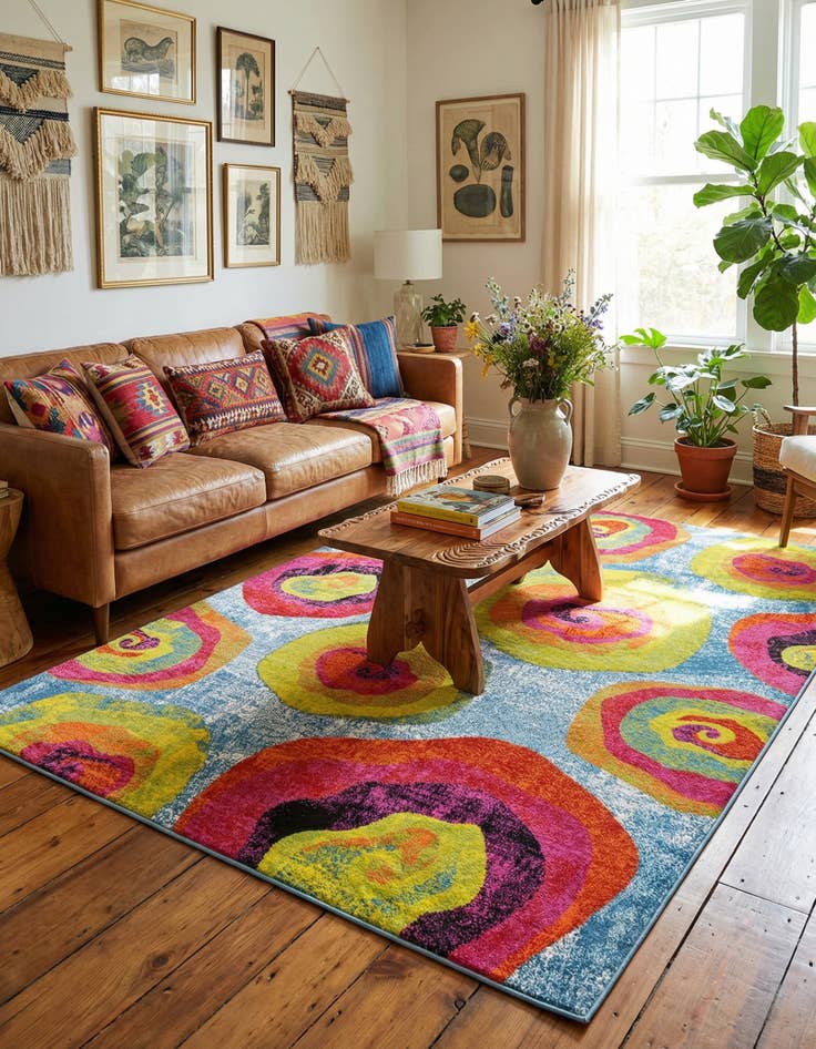 Detail image of 6' x 9' Florence Rug