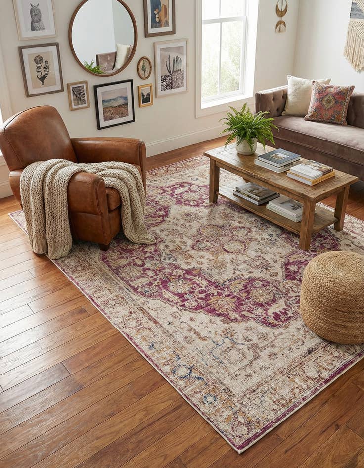 Detail image of 5' 3 x 7' 9 Deepa Rug